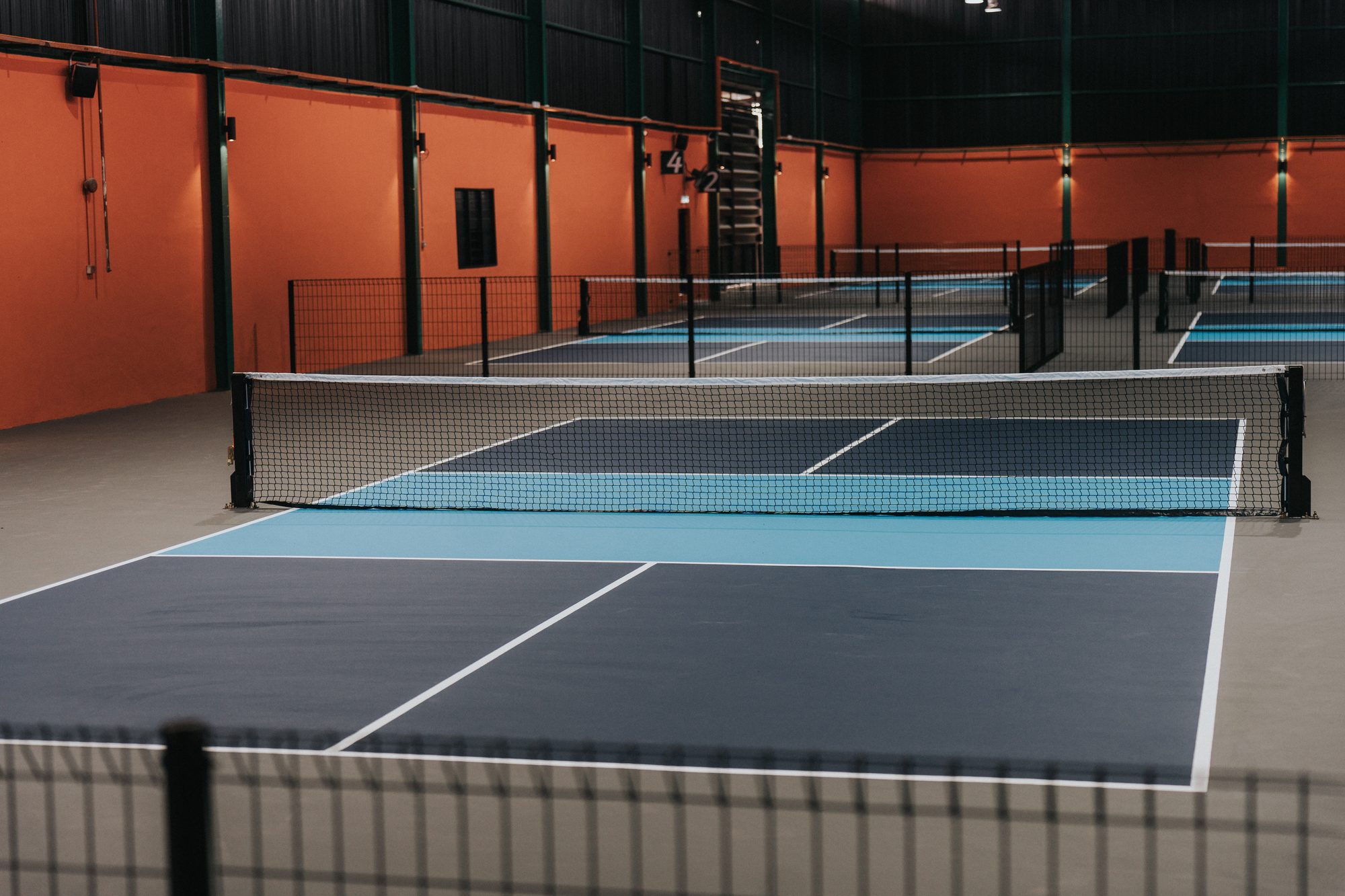 Pickle Haven indoor pickleball court with net
